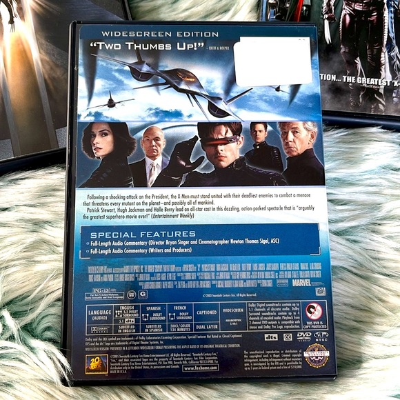 X Men 3 DVD Set: X-Men, X2 X-Men United and X The Last Stand - Picture 6 of 8
